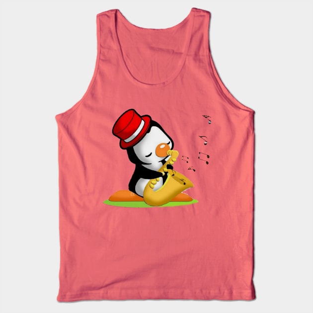 penguin music Tank Top by see mee